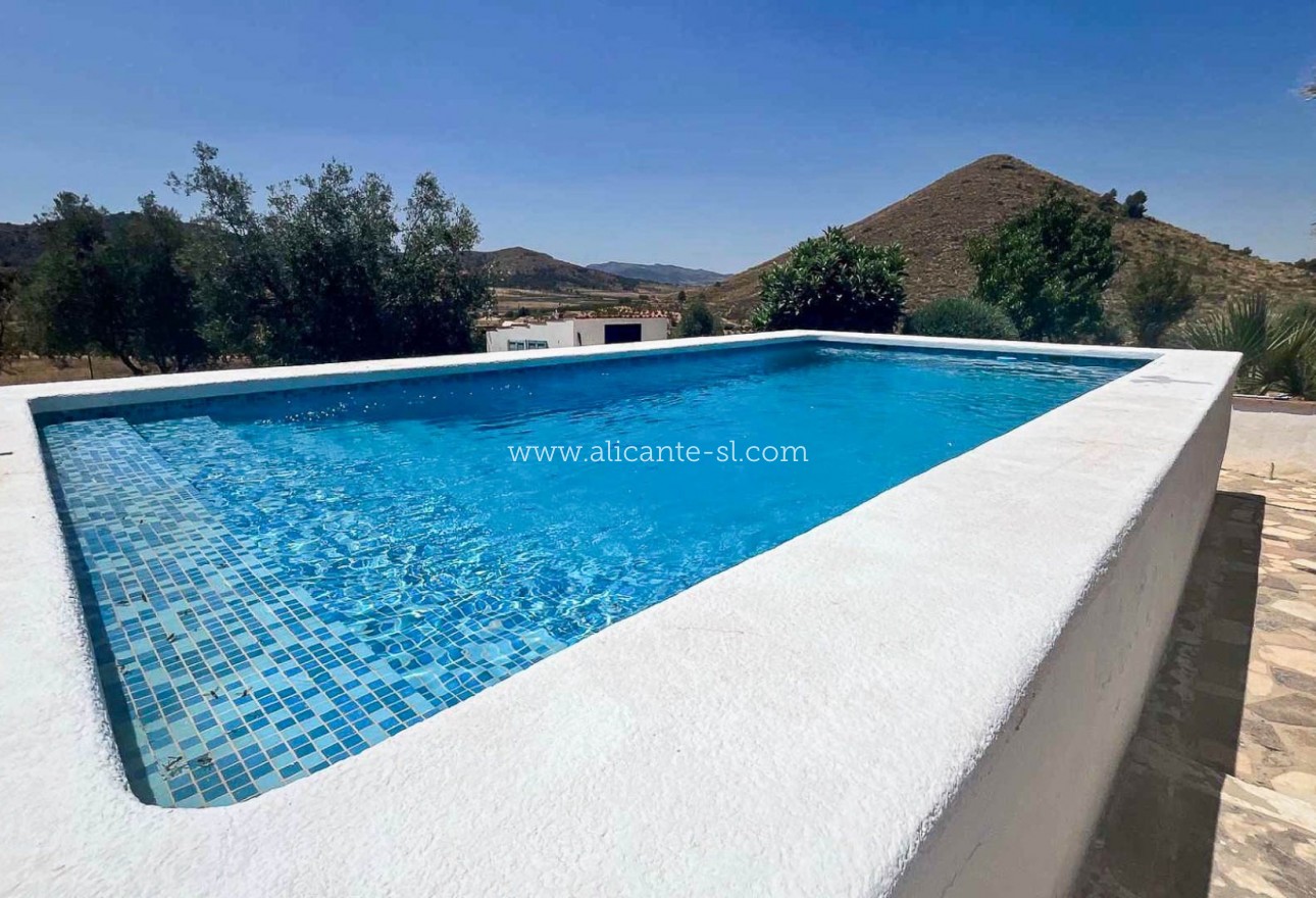 Revente - Landhuis - Algueña