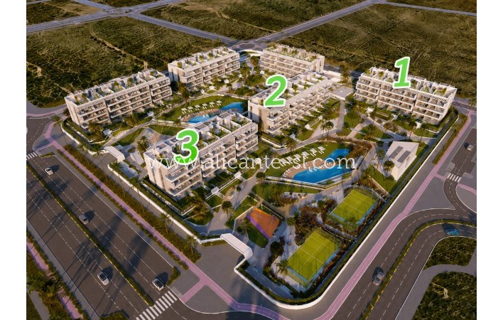 New Build - Apartment  - Elche Pedanías - La Hoya